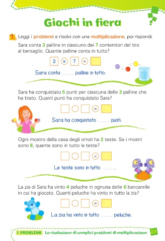 Page 25 - compiti per estate matematica 2 con narrativa